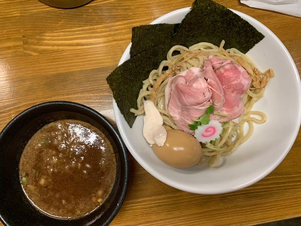 「濃厚魚介つけめん」@馳走麺 狸穴の写真