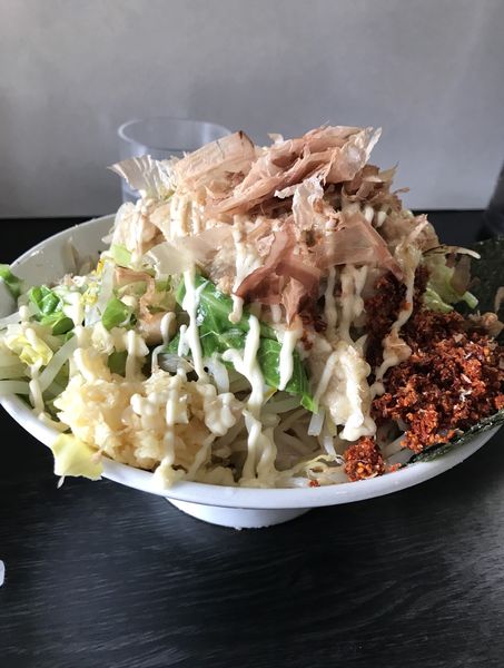 「汁無し蕎麦」@豚星。の写真