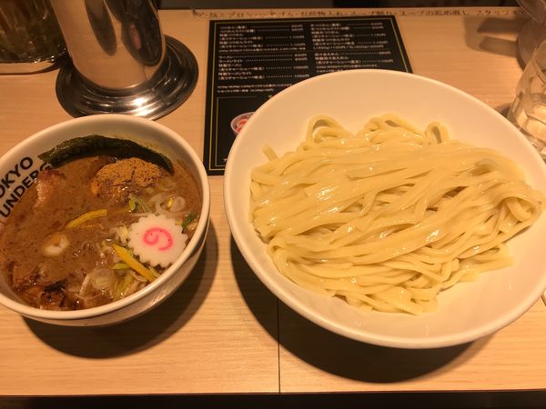 「特製つけ麺（Ｍ）」@TOKYO UNDER GROUND RAMEN 頑者の写真