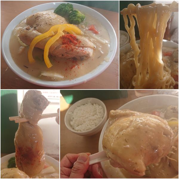 「【限定如月】ふもと赤鶏バタークリーム煮 B（具増しルー増し）」@MENYA 食い味の道有楽の写真