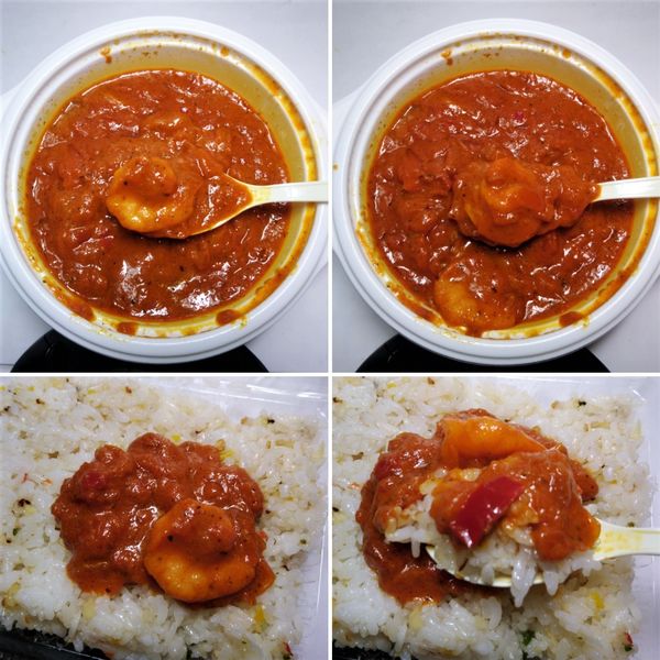 「プラウンマサラ+ガーリックライス=1240円」@ニュープラシッダ 浅草店の写真