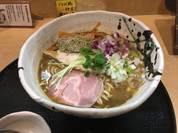 「濃厚煮干しそば」@つけ麺 たけもとの写真