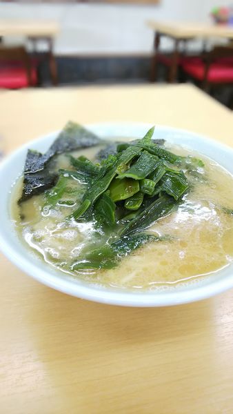 「ワカメラーメン」@ラーメン大将 本店の写真