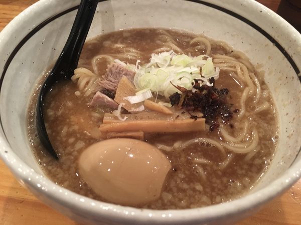 「濃厚味噌」@つけ麺二代目いさおの写真