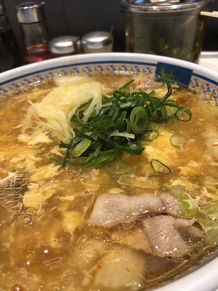 「【期間限定】玉子あんかけ生姜ラーメン850円(クーポン使用)」@どうとんぼり神座 アトレ恵比寿店の写真
