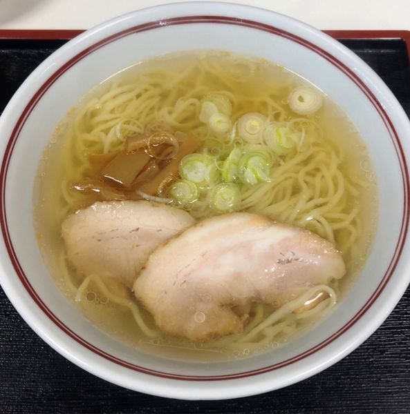 「山塩ラーメン」@お城のそば 本丸茶屋の写真