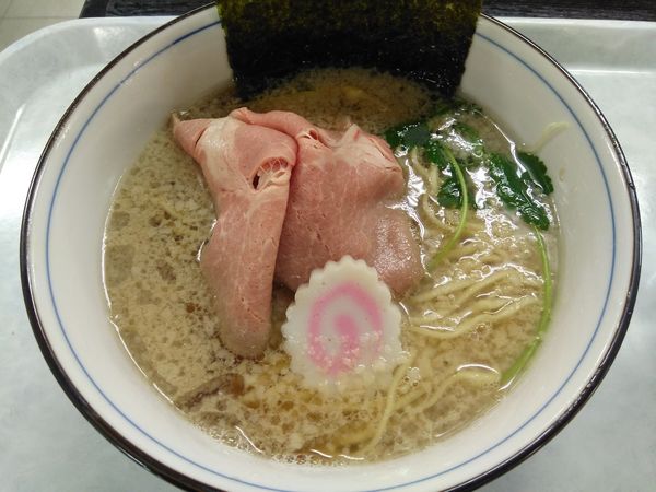 「（限定50杯）背油魚介そば¥999」@中華そば 四つ葉 東日本あったか冬フェス（そごう大宮）の写真