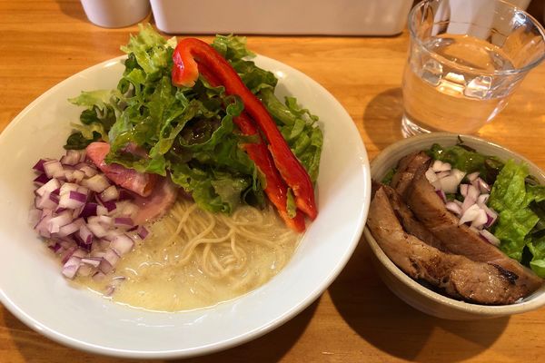 「ベジ鶏らーめん」@らーめん コッコの写真