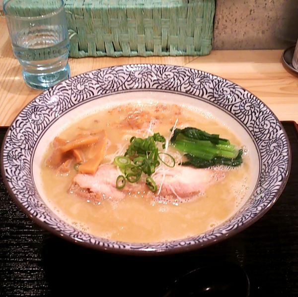 「鶏白湯らぁめん」@鶏らぁめん たけなかの写真