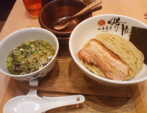 「ホロホロ南蛮雉つけそば」@中華蕎麦 時雨の写真