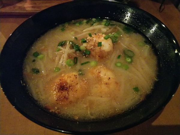 「海老入り白湯麺」@China Voyagerの写真