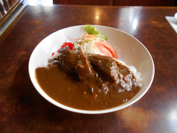 「ハンバーグカレー」@カフェレスト マチエールの写真