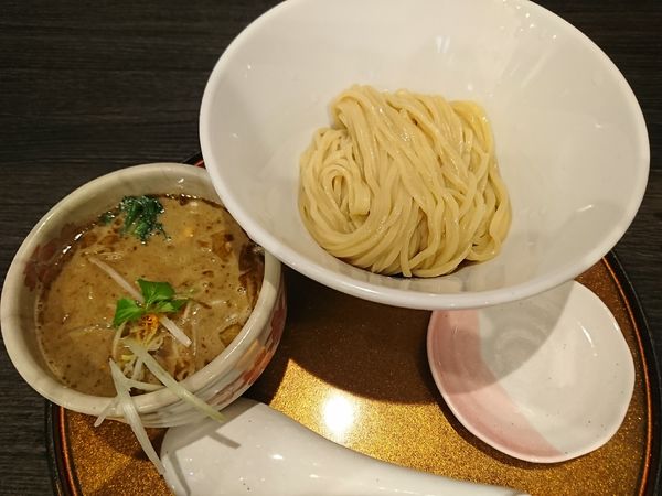 「鶏と貝のつけ麺(900円)」@チラナイサクラの写真