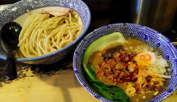 「[限定]担担つけ麺」@狼煙 〜NOROSHI〜の写真