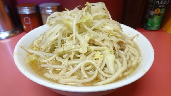 「【昼】小ラーメン豚入り」@ラーメン二郎 ひばりヶ丘駅前店の写真