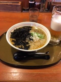 「こってり磯海苔らーめん」@中華麺食房 三宝亭 八橋店の写真