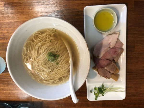 「あご節コンチータ」@塩らーめん 千茶屋の写真