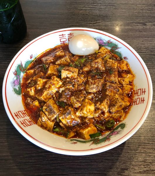 「月曜限定・麻婆豆腐麺 ¥850」@中華蕎麦 瑞山（ZUIZAN）の写真