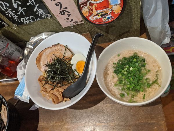 「東京豚骨つけ麺」@麺食道 孝作の写真
