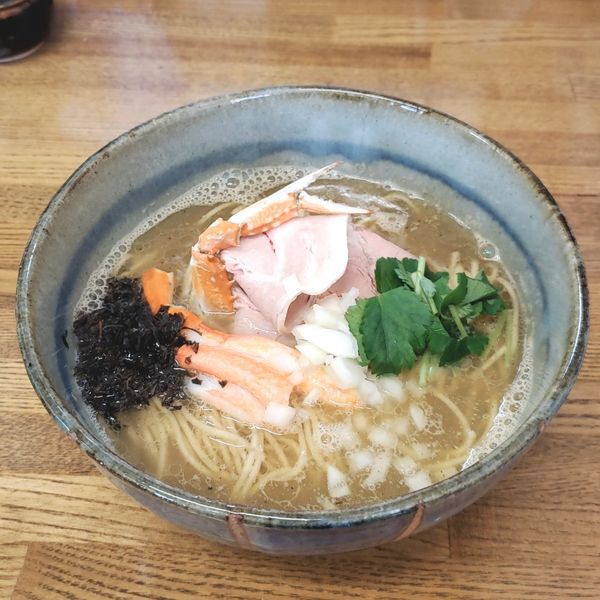 「【限定】キクヤの蟹SOBA」@㐂九家の写真