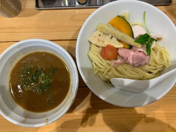 「濃厚煮干しつけSOBA」@銀座 篝 アトレ浦和店の写真