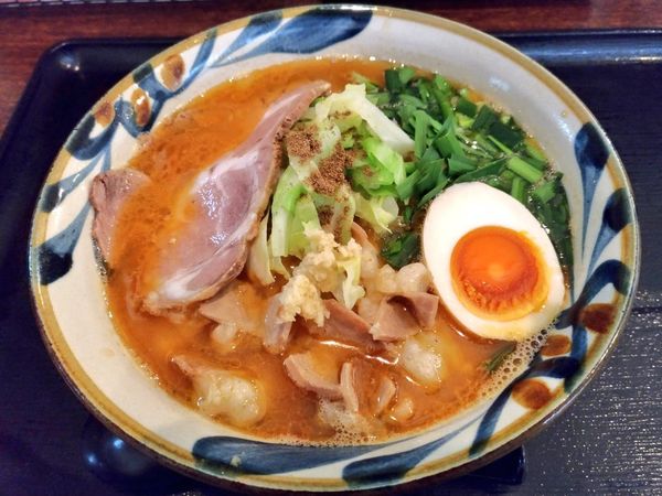 「宮古牛ホル麺」@麺屋 サマー太陽の写真