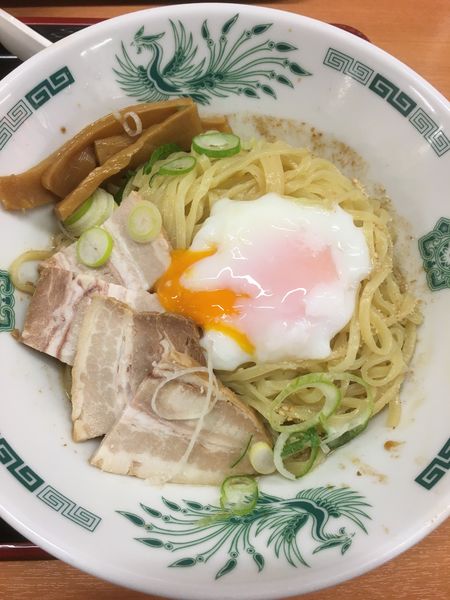 「汁なしラーメン570円」@日高屋 越谷レイクタウン店の写真