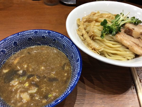 「特濃煮干しつけ麺」@麺や百日紅の写真