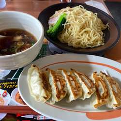 つけ麺と餃子