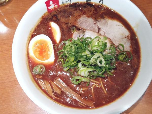「こってり和歌山ラーメン＋味玉」@清乃 近鉄店の写真