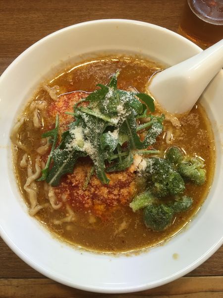 「超粗挽きボロネーゼの味噌ラーメン」@らぁめん山と樹の写真