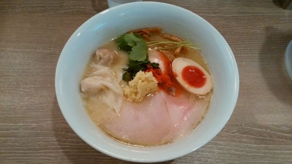 「【限定】特製味噌生姜麺¥1100-」@中華そば 和渦 TOKYOの写真