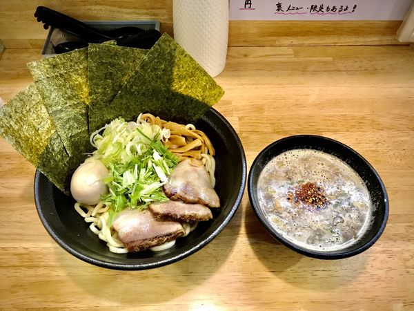 「鶏白湯つけ麺+全部のせ」@麺屋 四十の写真
