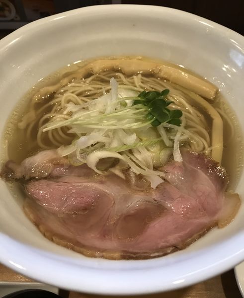 「塩と貝のラーメン ¥800」@ラーメン 健やかの写真