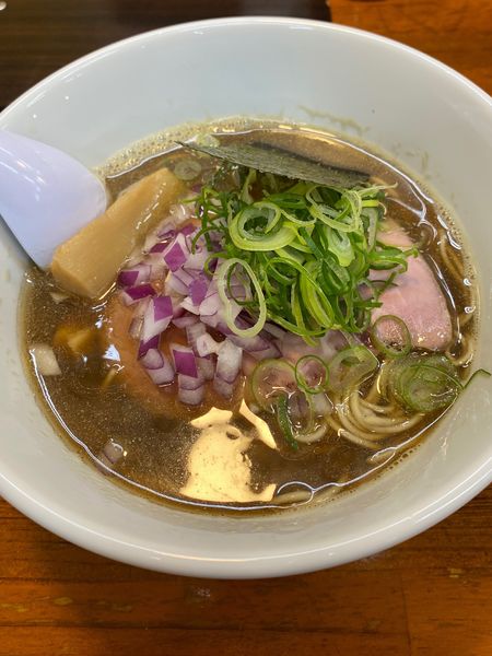 「煮干しらーめん（醤油）」@会津ばんだいらーめん 伊勢崎店の写真