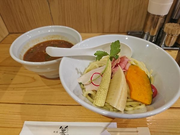 「濃厚辛つけＳＯＢＡ(1000円)」@銀座 篝 アトレ浦和店の写真