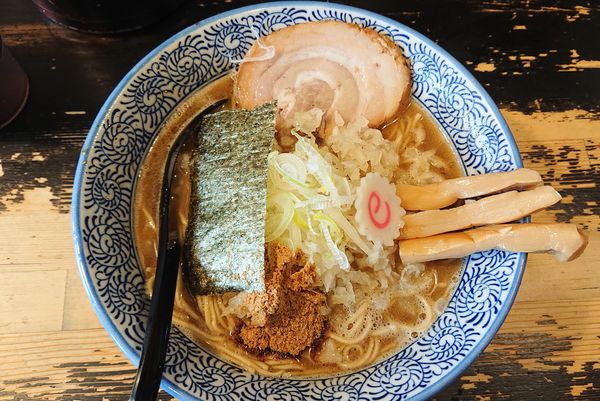 「中華そば 200gと刻み玉ねぎ」@狼煙 〜NOROSHI〜の写真