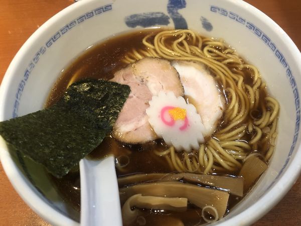 「らーめん（800円）」@たけちゃんにぼしらーめん 調布店の写真