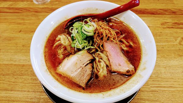 「喜多方らーめん 煮干し(中)」@麺や 七彩 八丁堀店の写真