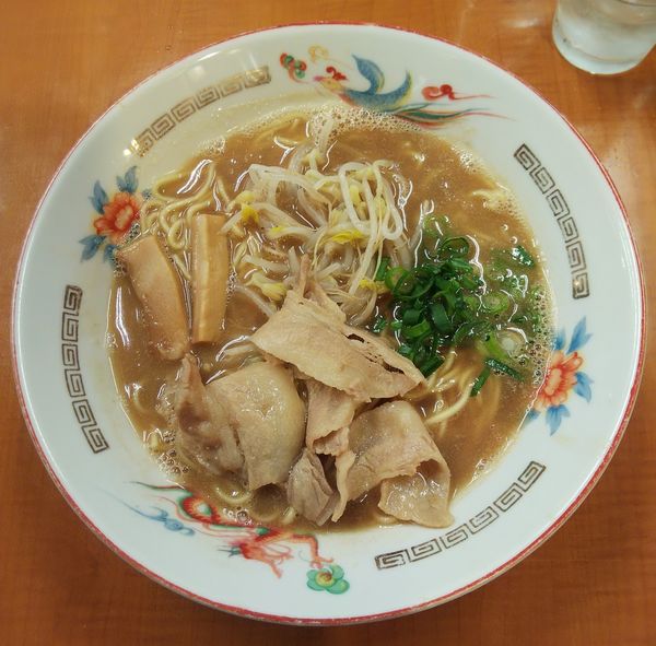 「志那そば 中（￥600）」@支那そば よあけ 駅前店の写真