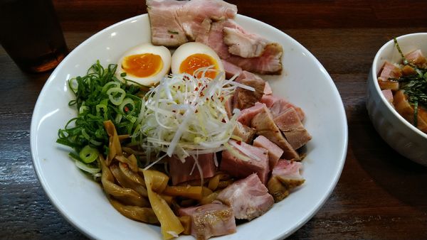 「特製煮干しまぜそば」@らーめん 香澄 阿波座本店の写真