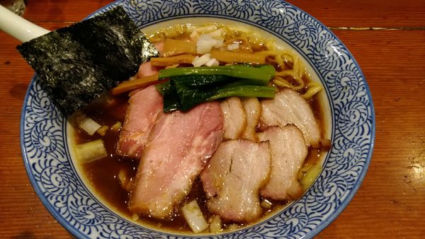 「ちゃーしゅー手揉み中華そば(醤油)」@麺処 ほん田の写真