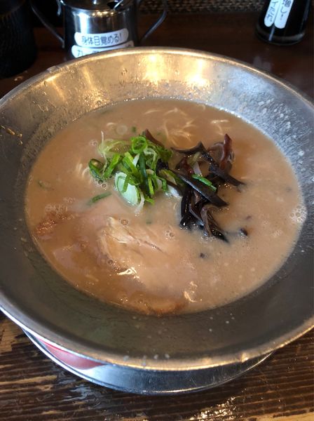 「白とんこつ」@らーめん 極 本店の写真