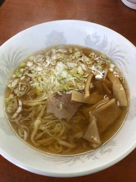 「純手打ちラーメン＋餃子」@純手打ちラーメン 近江やの写真