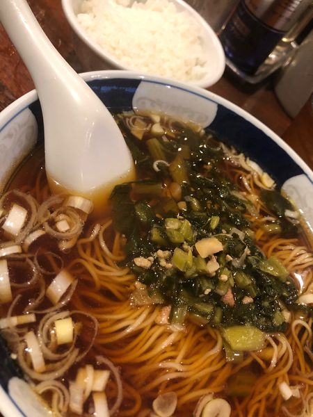 「しなめん　700円」@支那麺 はしご 入船店の写真