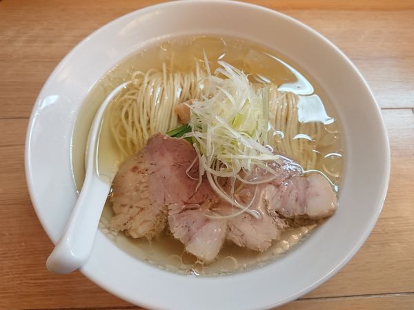 「白中華そば」@中華そば 心の写真