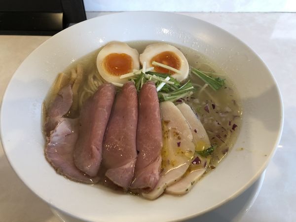 「特製塩そば」@noodle kitchen KYOの写真