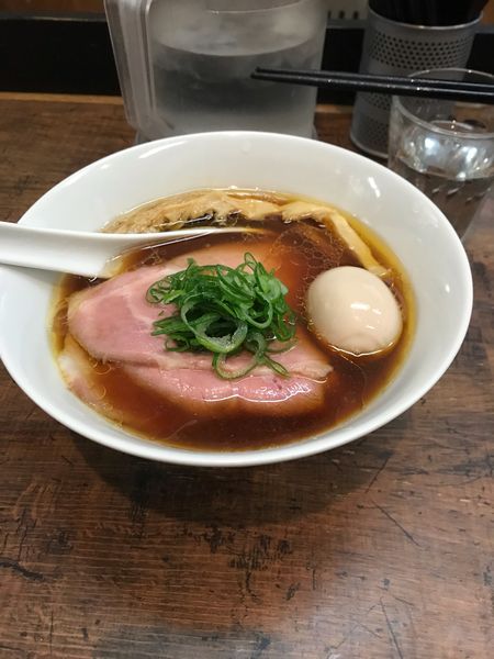 「特製醤油蕎麦、鴨ねぎ飯」@神保町黒須の写真