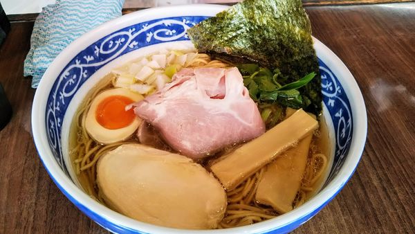 「煮干そば　白醤油」@寿製麺よしかわ 保谷店の写真