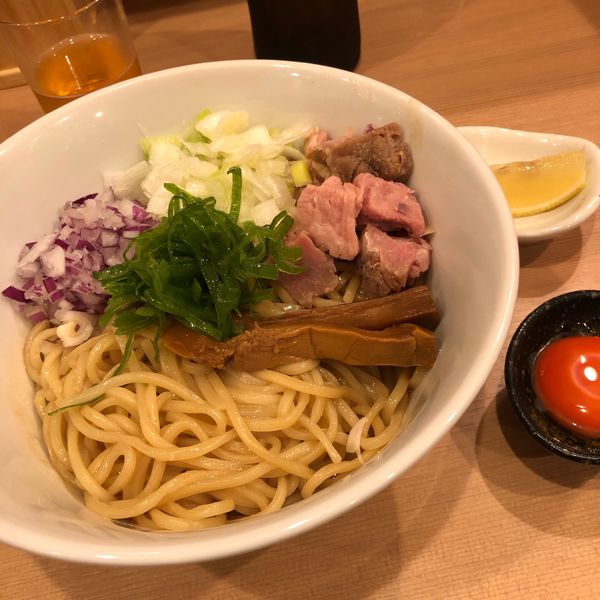 「まぜそば」@麺亭しま田の写真